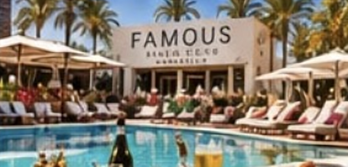 Famous Beach Club pool